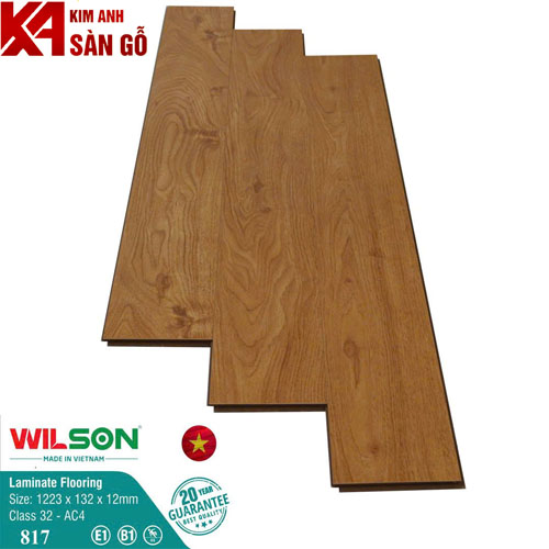 Sàn Gỗ Công Nghiệp 12MM WILSON-817